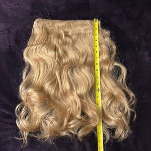 Bellami 20” Clip in Halo 190gm Hair Extensions Butter Blonde